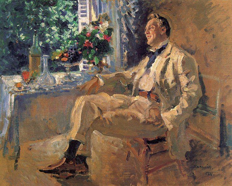 Konstantin Korovin The Opera Singer, Fiodor Shaliapin